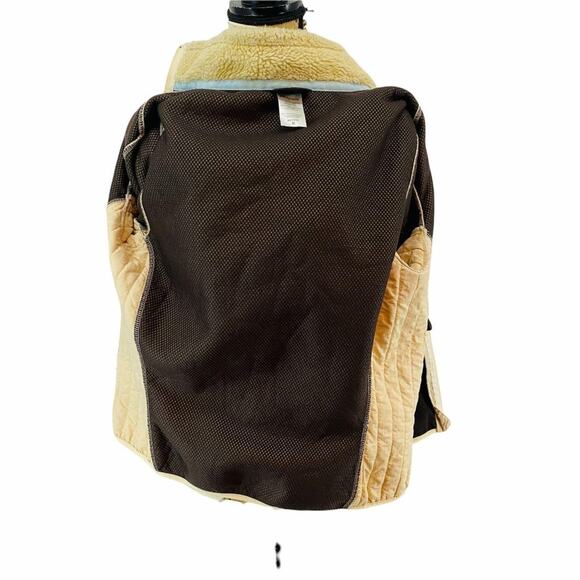 Patagonia Synchilla High Pile Full Zip Fleece Cream Jacket Medium - Picture 7 of 10